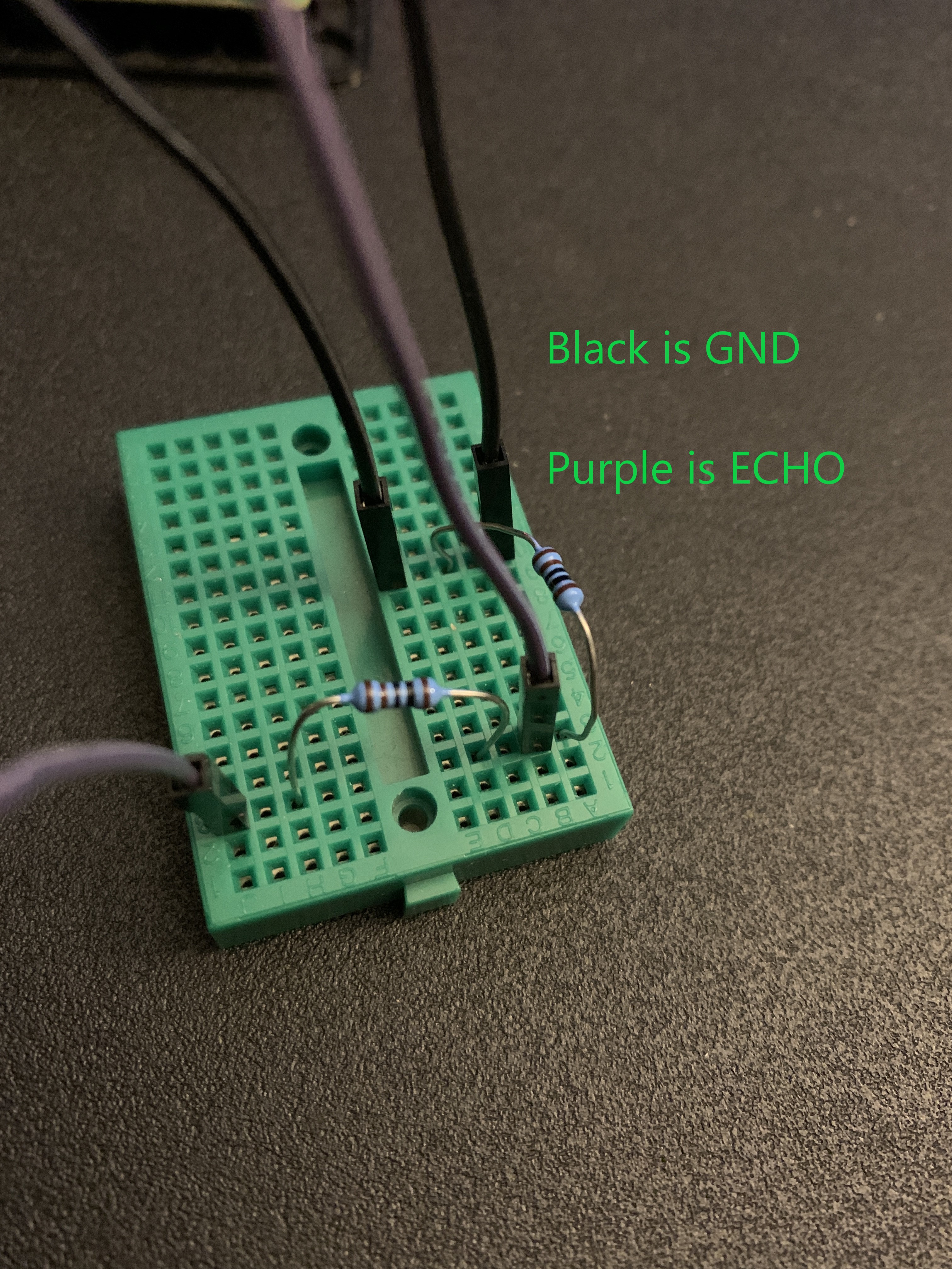 breadboard connections